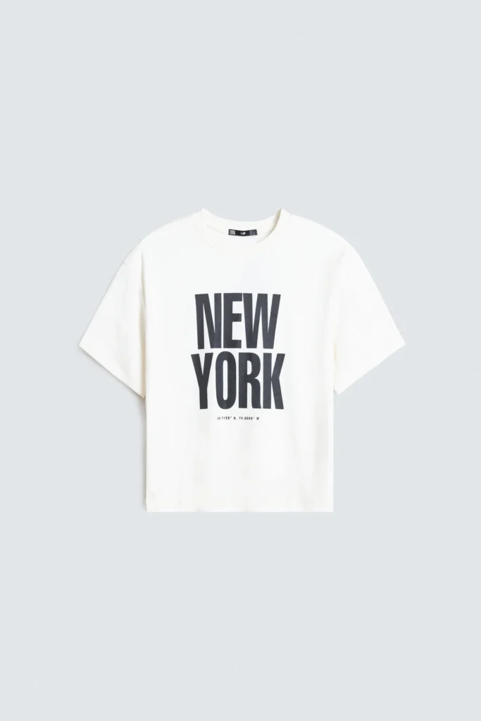 Print T-Shirt – Relaxed Fit | Casual Graphic Tee for Everyday Wear (Soft Cotton)