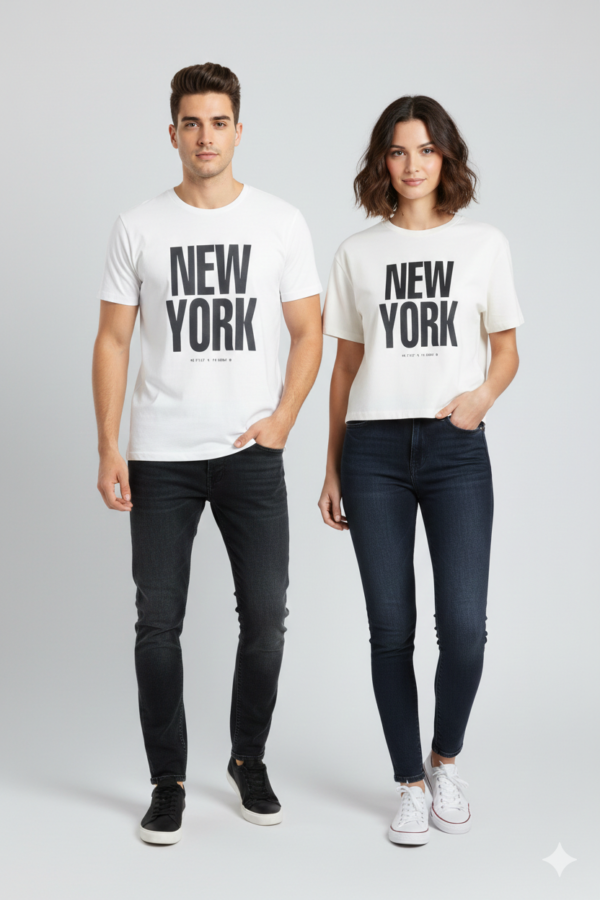 Slogan Print T-Shirt – Relaxed Fit | Casual Graphic Tee for Everyday Wear (Soft Spun Cotton) - Image 7