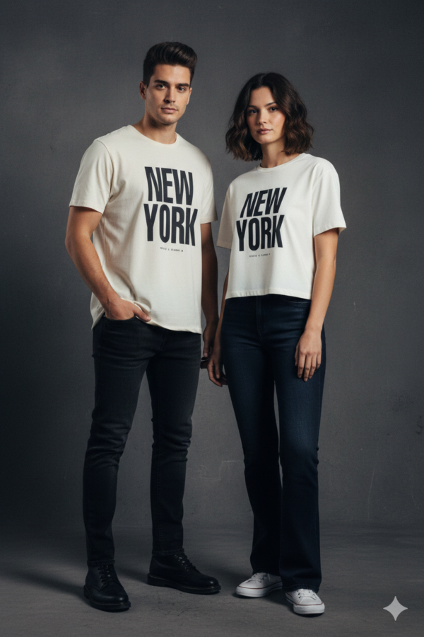Slogan Print T-Shirt – Relaxed Fit | Casual Graphic Tee for Everyday Wear (Soft Spun Cotton) - Image 4