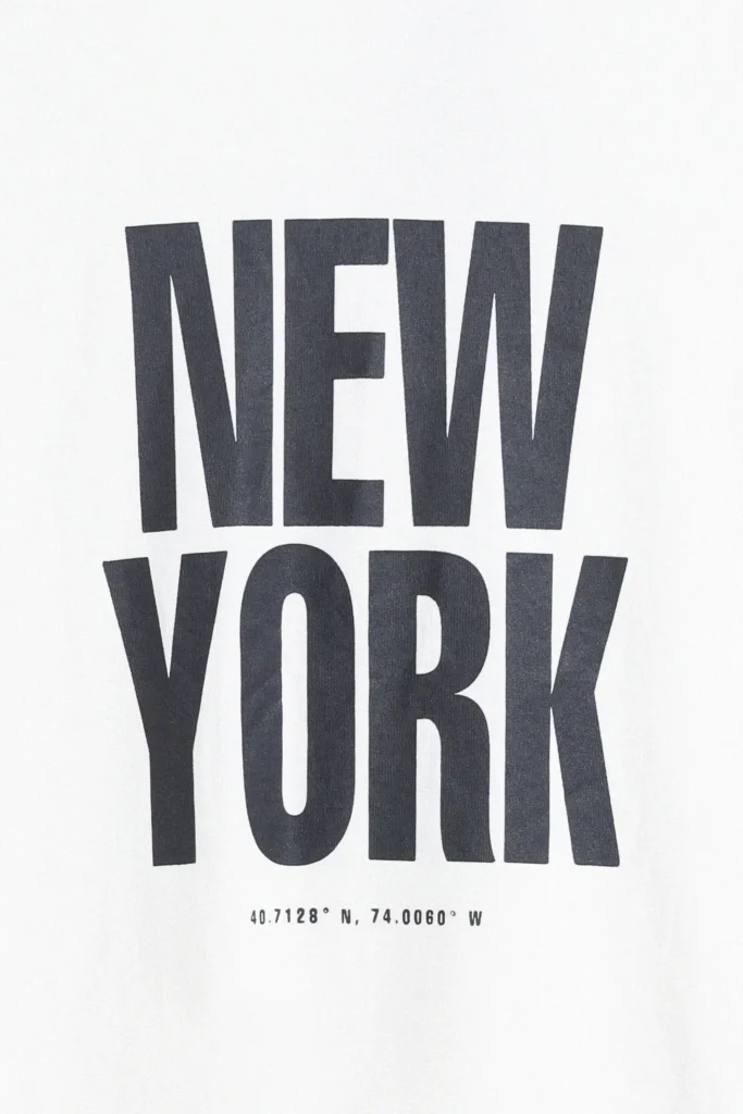 Print T-Shirt – Relaxed Fit | Casual Graphic Tee for Everyday Wear (Soft Cotton)