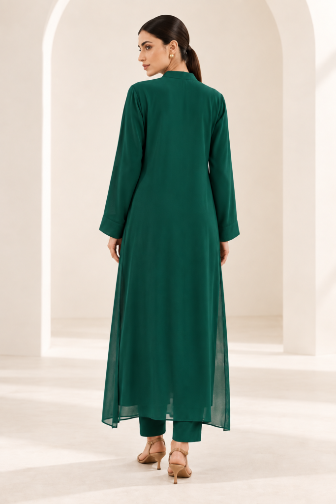 Emerald Grace Long Dress