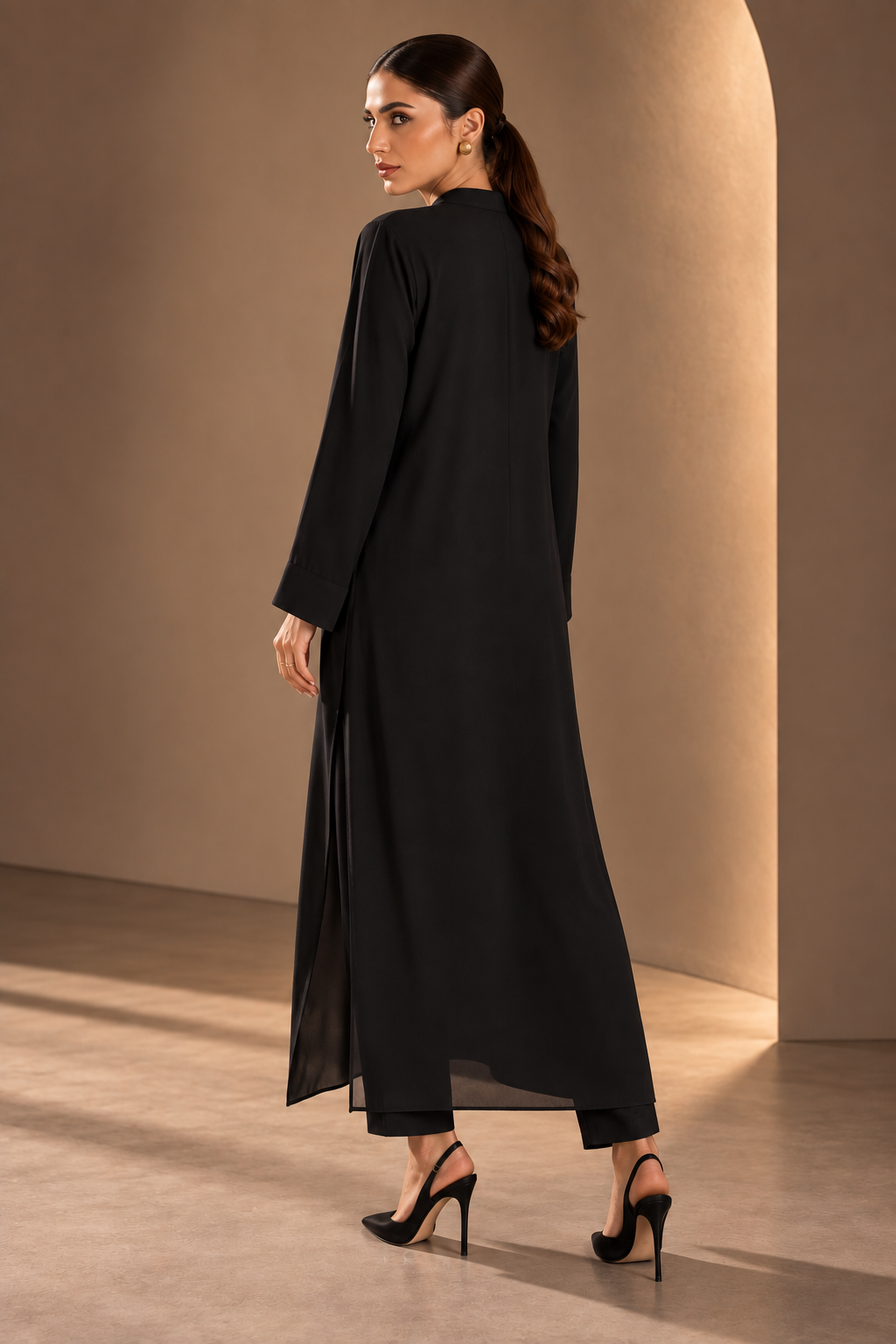 Noir Grace Long Dress Set - Image 6