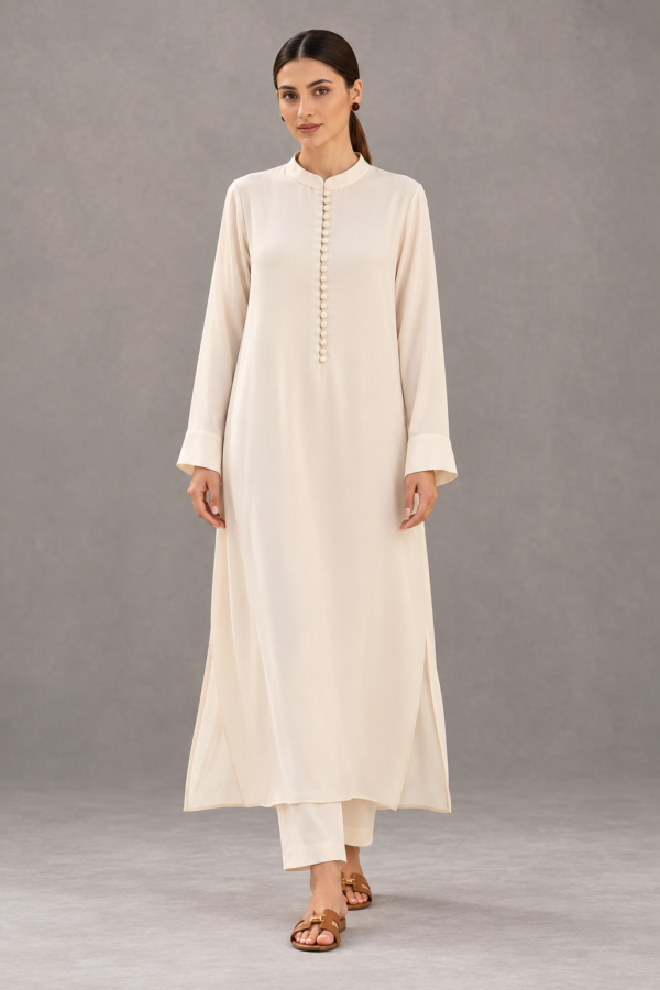 Ivory Serenity Long Dress Set - Image 4