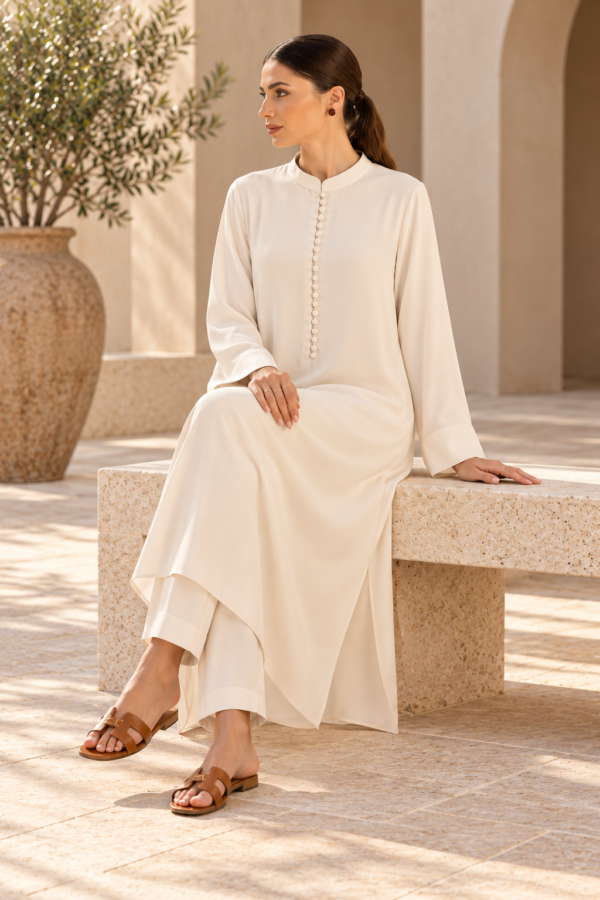 Ivory Serenity Long Dress Set - Image 1