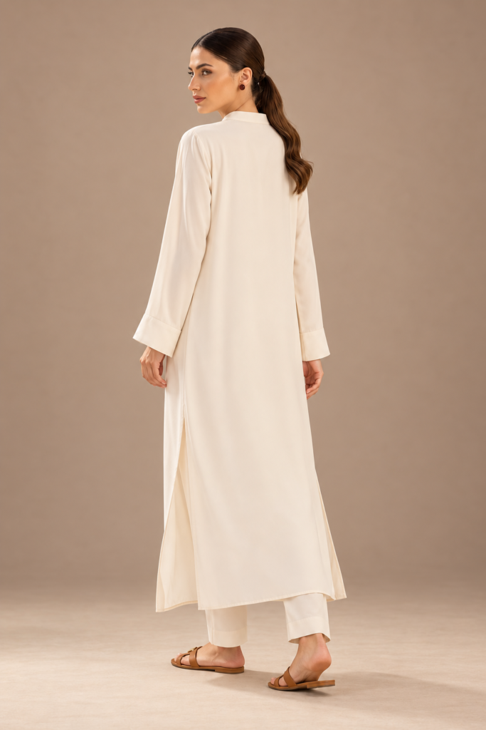 Ivory Serenity Long Dress Set