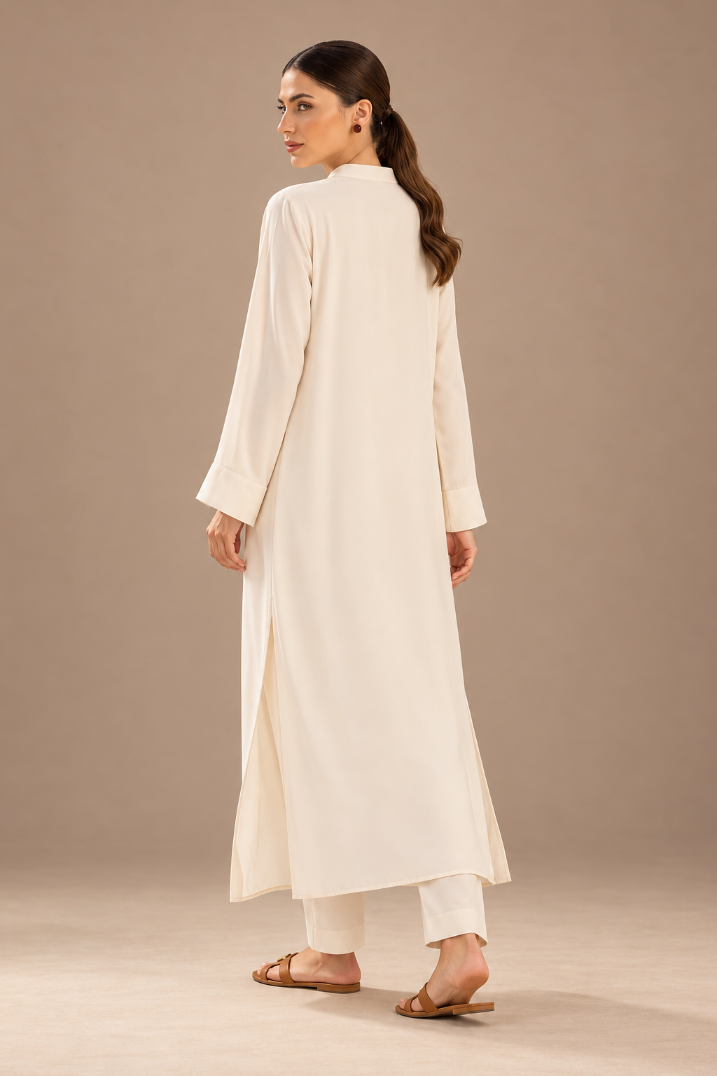 Ivory Serenity Long Dress Set - Image 6